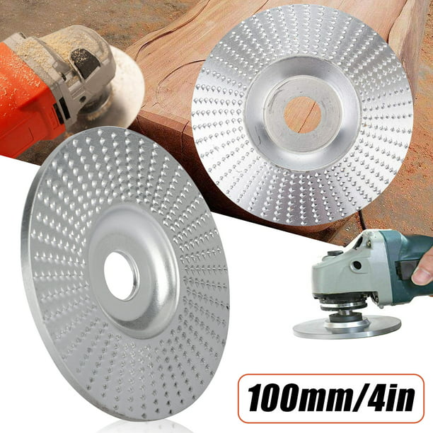 100mm Grinding Wheel Carbide Wood Sanding Carving Shaping Disc for Angle Grinder